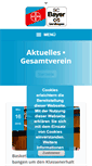 Mobile Screenshot of bayertriathlon.de